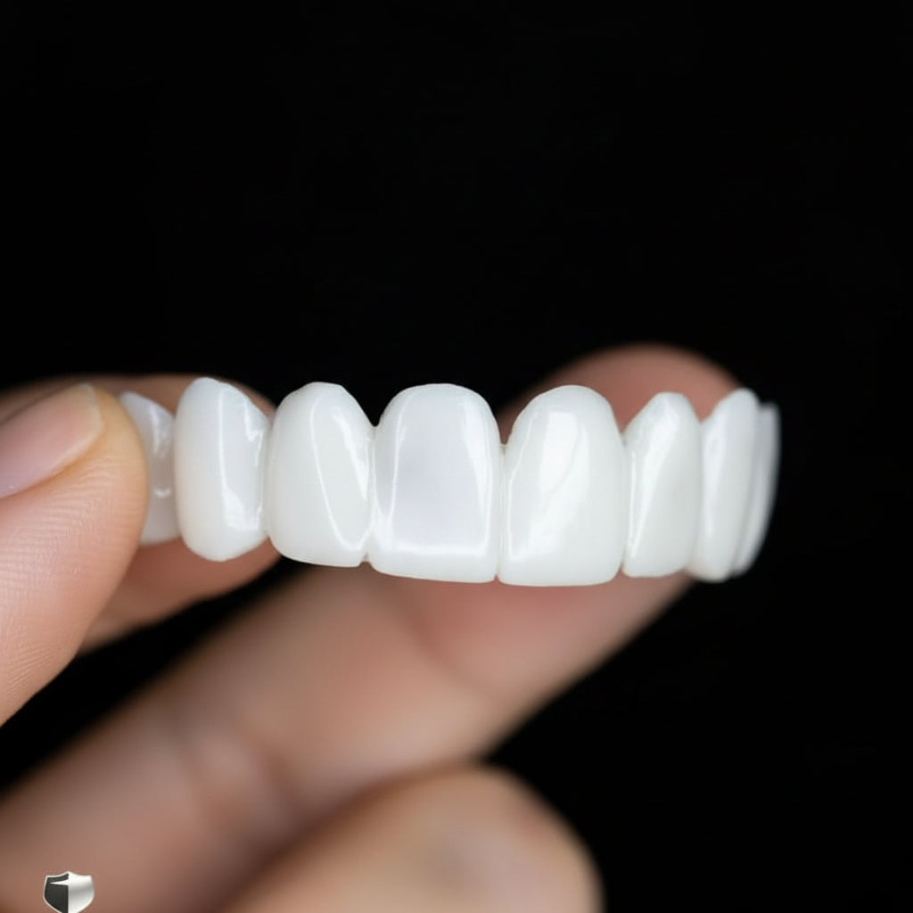 Removable Dental Veneers | Natural-Looking White Veneers | Adjustable & Reusable | Comfortable Fit