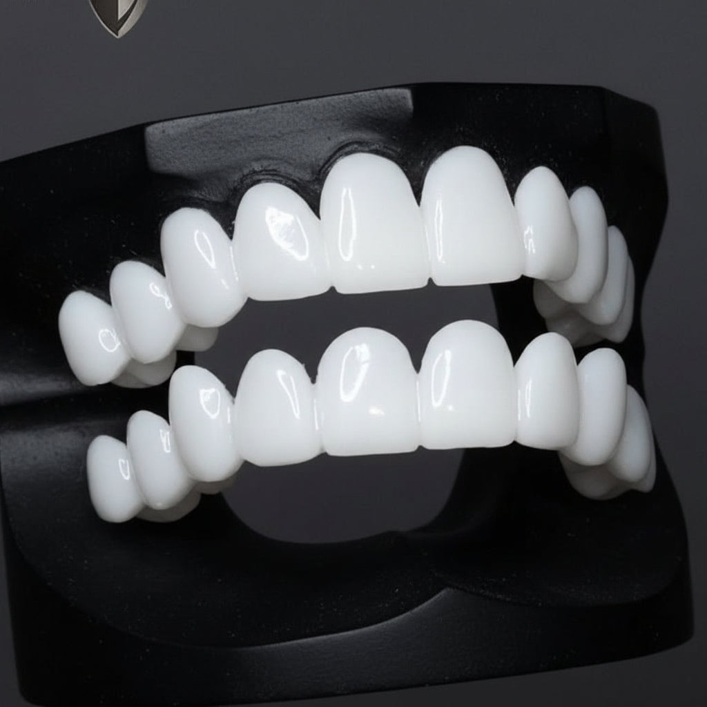 Removable Dental Veneers | Natural-Looking White Veneers | Adjustable & Reusable | Comfortable Fit