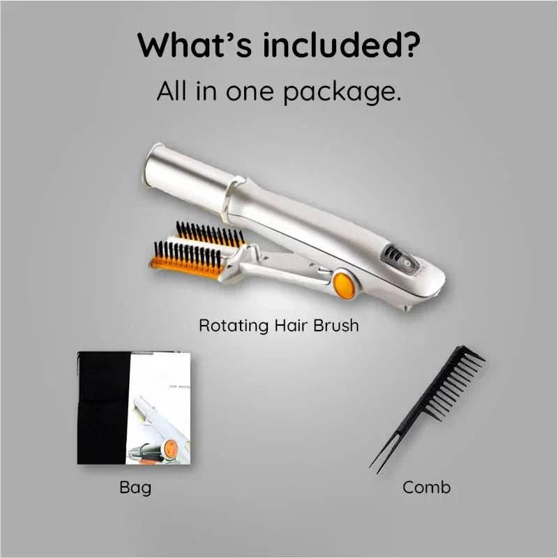 Rotating Hair Brush Styler | 32mm Rotating Barrel | Ceramic Coating | Smooth Finish