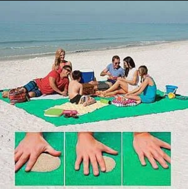 Sand-Free Beach Towel | Sand-Release & Ultra-Lightweight | Packable & Quick-Dry