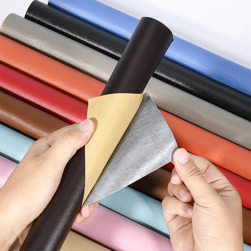 Self-Adhesive Leather Repair Patch | Cut-to-Size 20 x 54 in | PU Leather & Waterproof