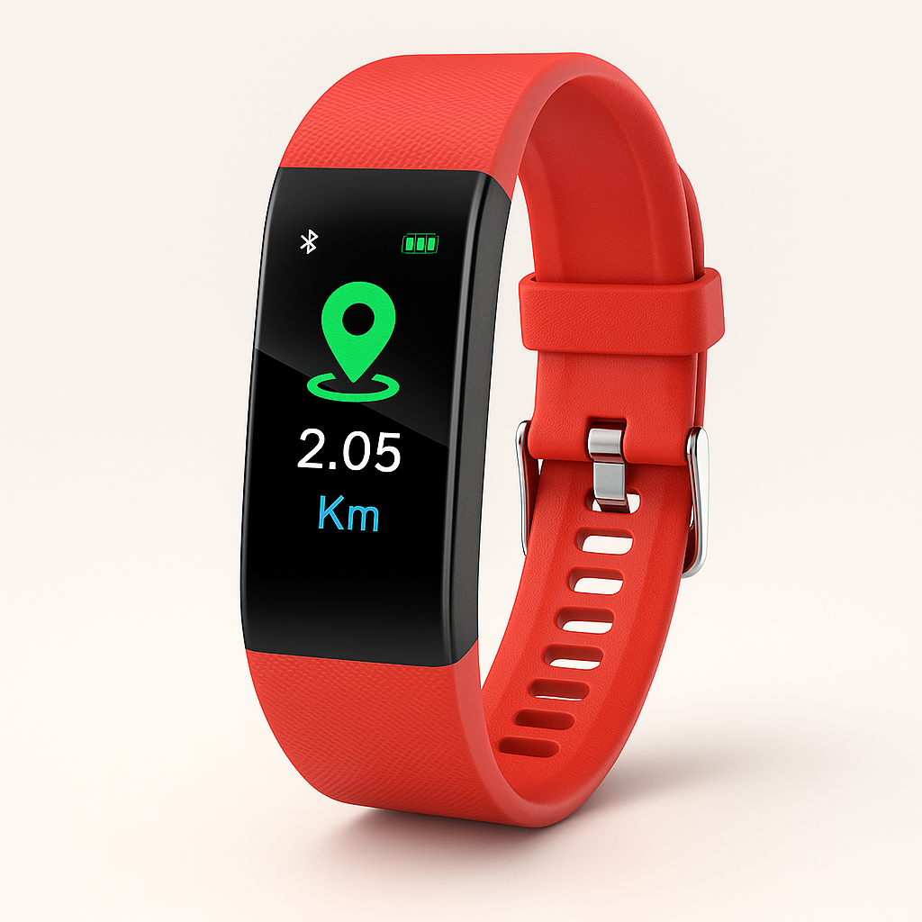 Senior Smartwatch | Large LED Display | Heart Rate & BP Monitor | Senior-Friendly Design