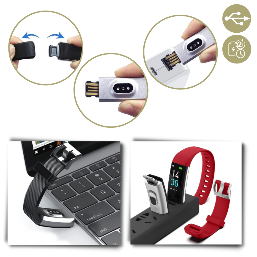 Senior Smartwatch | Large LED Display | Heart Rate & BP Monitor | Senior-Friendly Design