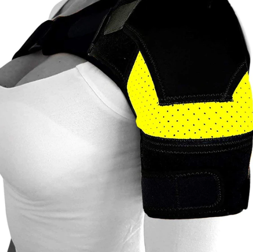 Shoulder Support Brace | Adjustable Compression & Stabilizer | Breathable Neoprene, Reversible Fit