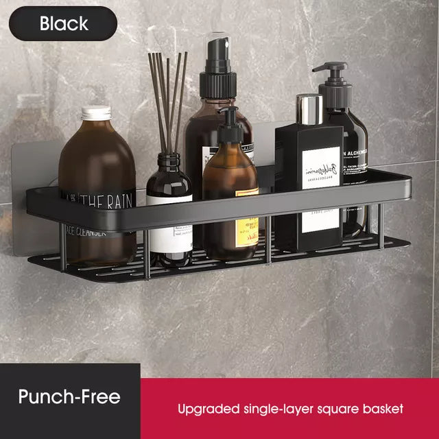 Shower Corner Shelf | No-Drill Self-Adhesive | 2-Piece Set