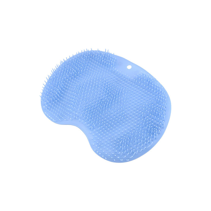 Shower Scrubbing Mat for Feet & Body | Silicone Massage Bristles | Suction Cups & Non-Slip