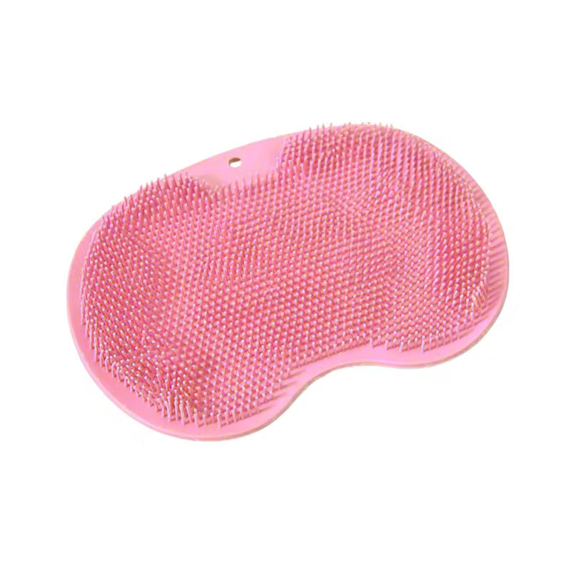 Shower Scrubbing Mat for Feet & Body | Silicone Massage Bristles | Suction Cups & Non-Slip