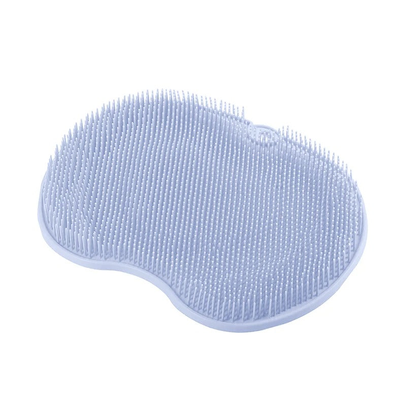Shower Scrubbing Mat for Feet & Body | Silicone Massage Bristles | Suction Cups & Non-Slip
