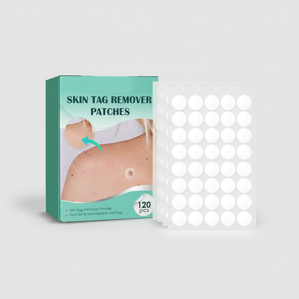 Skin Tag Patches | Hydrocolloid Plasters | 120 Count | Hypoallergenic Matte Finish