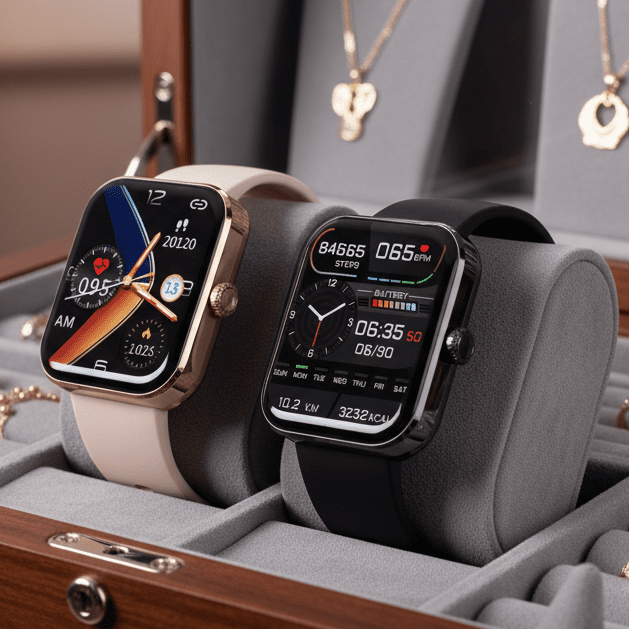 Smart Health Watch | Heart Rate & Sleep Tracking | Color Touchscreen | Up to 5 Days Battery Life