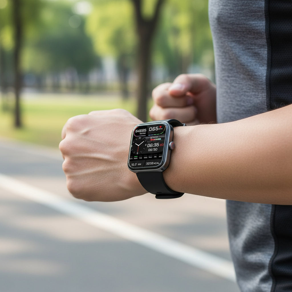 Smart Health Watch | Heart Rate & Sleep Tracking | Color Touchscreen | Up to 5 Days Battery Life