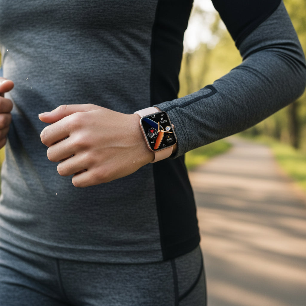 Smart Health Watch | Heart Rate & Sleep Tracking | Color Touchscreen | Up to 5 Days Battery Life