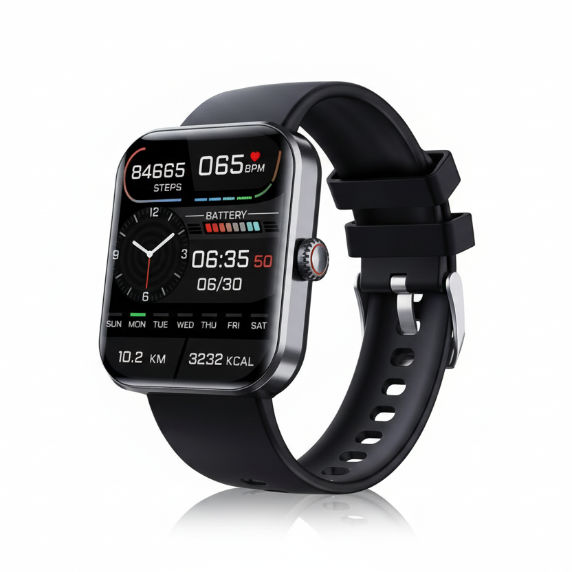 Smart Health Watch | Heart Rate & Sleep Tracking | Color Touchscreen | Up to 5 Days Battery Life