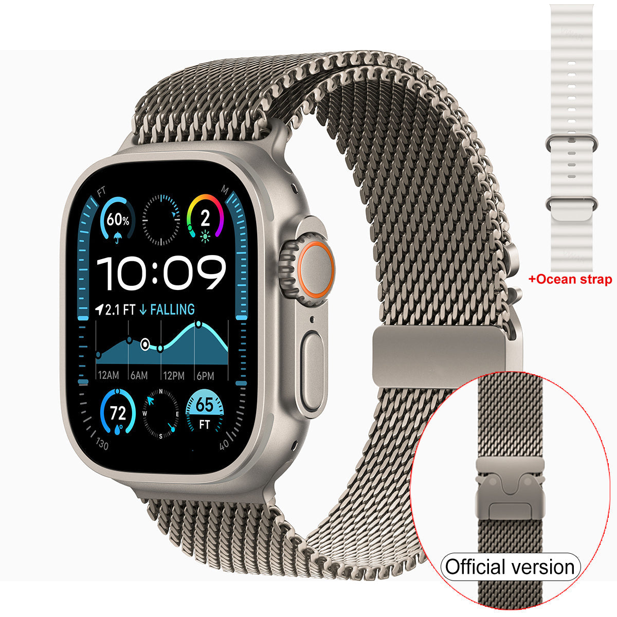 Smart Watch | 2.04-inch AMOLED Display | Health Monitoring & Extensive Sports Modes