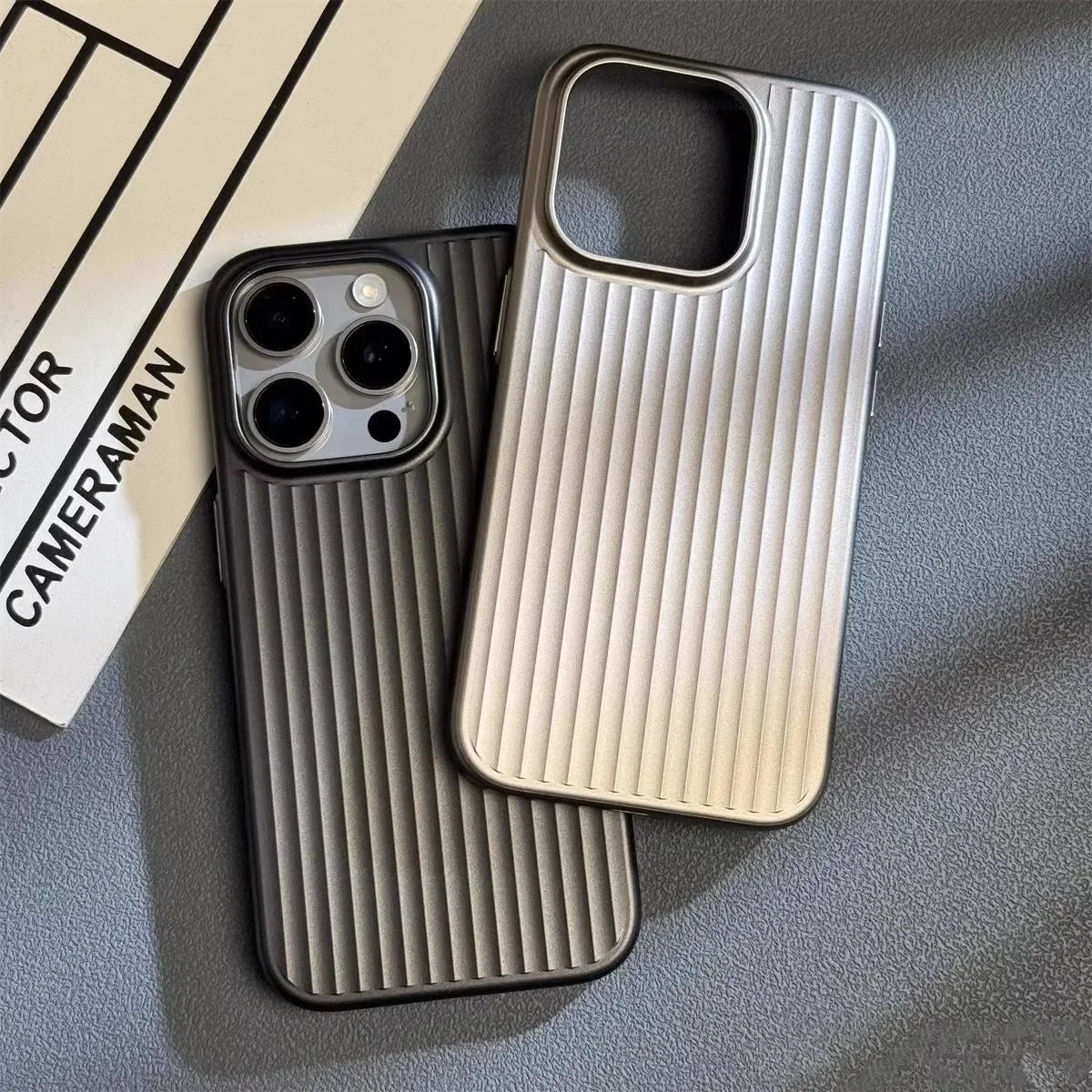 Smartphone Case | Titanium Shield Ultra-Slim | Shockproof, Wireless Charging Compatible