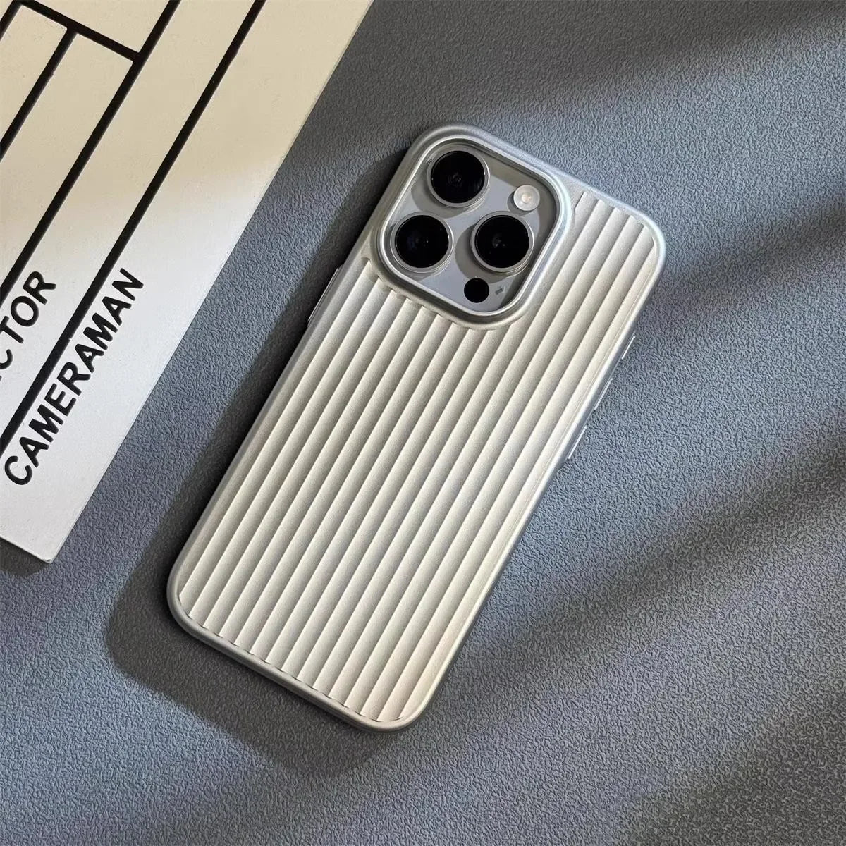 Smartphone Case | Titanium Shield Ultra-Slim | Shockproof, Wireless Charging Compatible