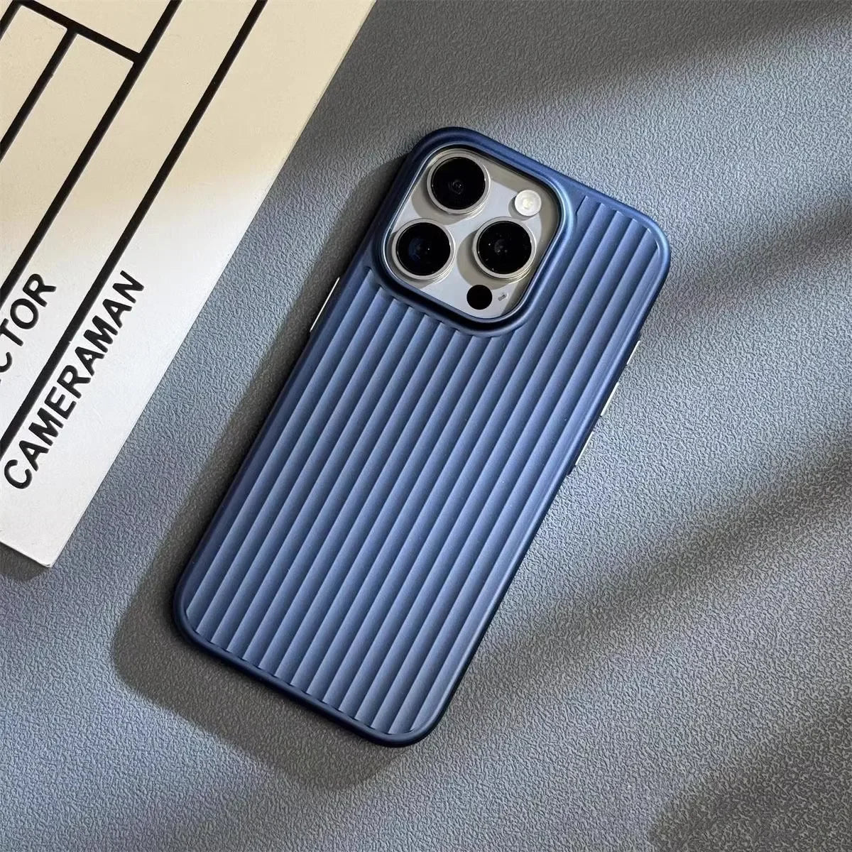 Smartphone Case | Titanium Shield Ultra-Slim | Shockproof, Wireless Charging Compatible