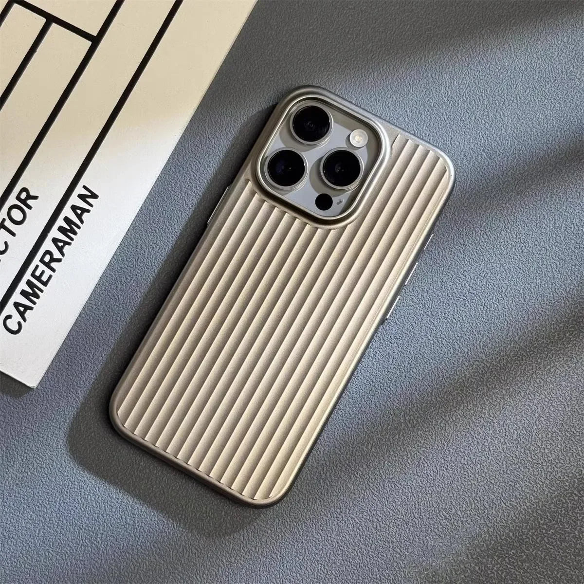 Smartphone Case | Titanium Shield Ultra-Slim | Shockproof, Wireless Charging Compatible