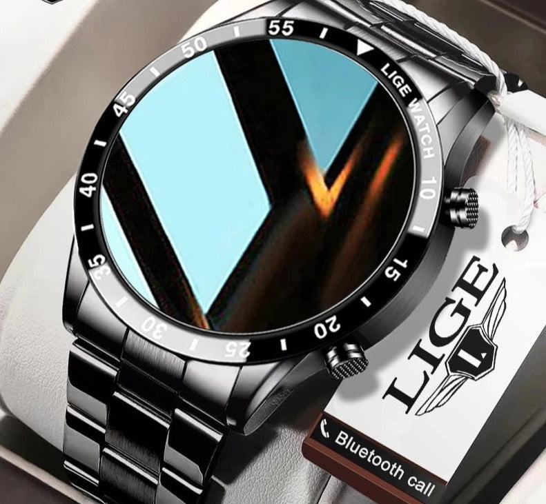 Smartwatch | 4G Calling & Built-In GPS | AMOLED Display & Stainless Steel Case | Long Battery Life