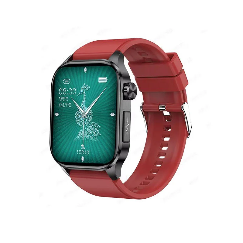 Smartwatch for Seniors | Blood Pressure & SpO2 Monitoring | 2.04" AMOLED | SOS & Calls