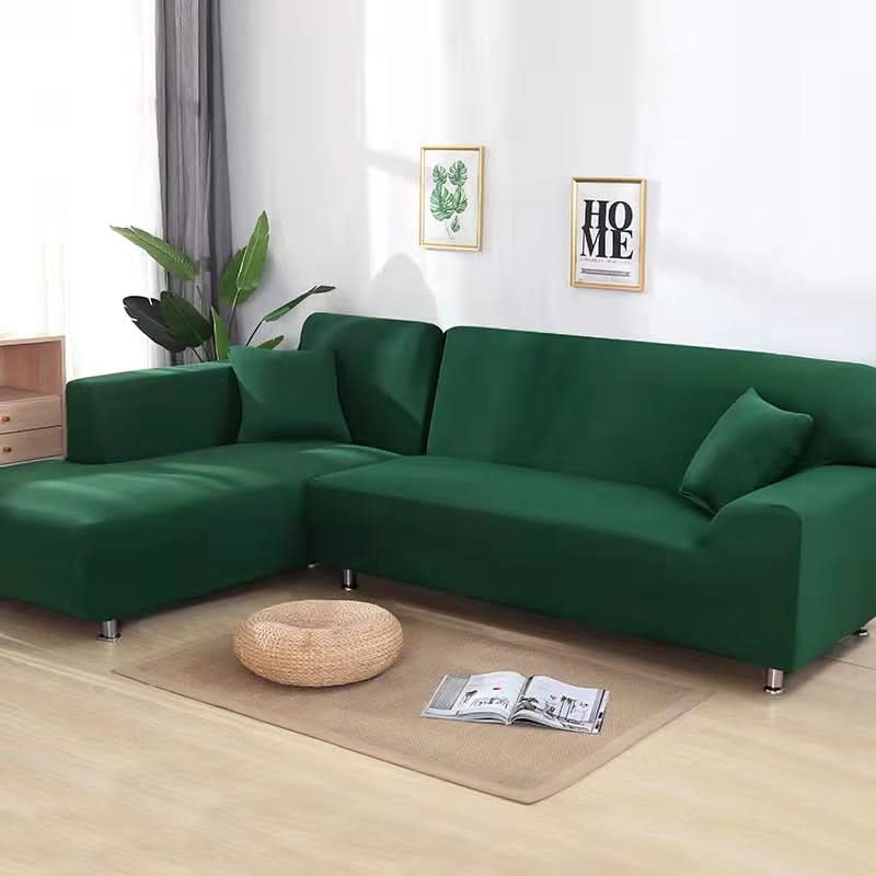 Sofa Slipcover | Stretch Velvet | Polyester Blend & Anti-Slip | Machine Washable