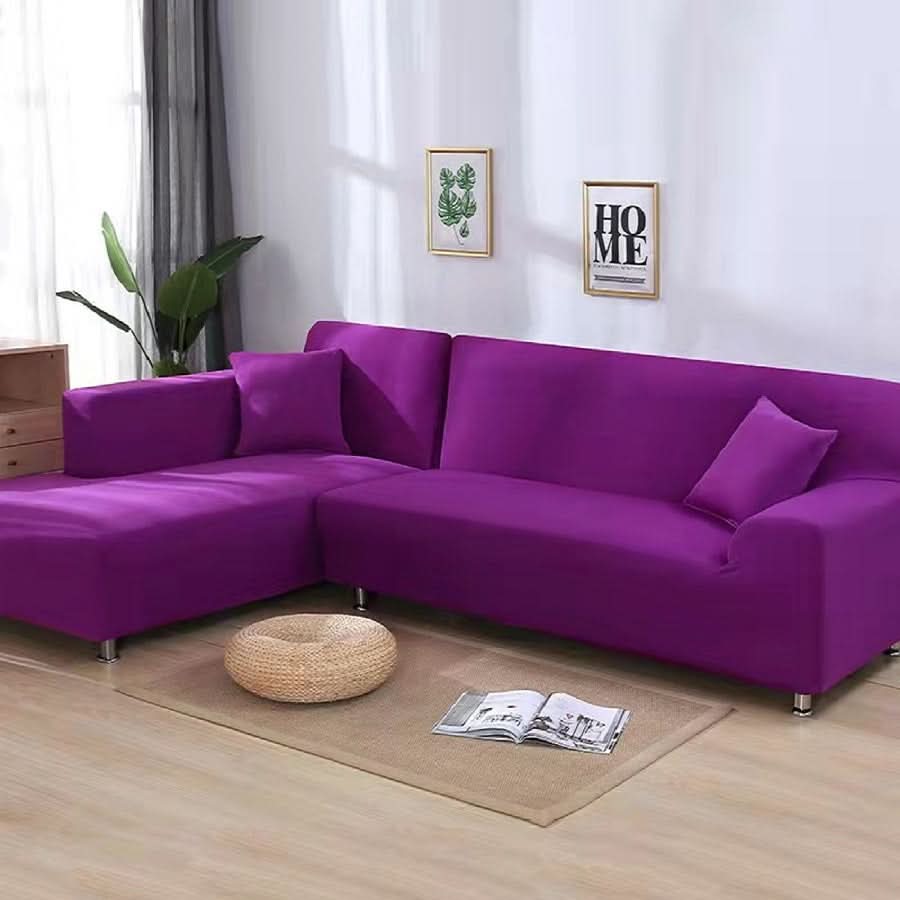 Sofa Slipcover | Stretch Velvet | Polyester Blend & Anti-Slip | Machine Washable