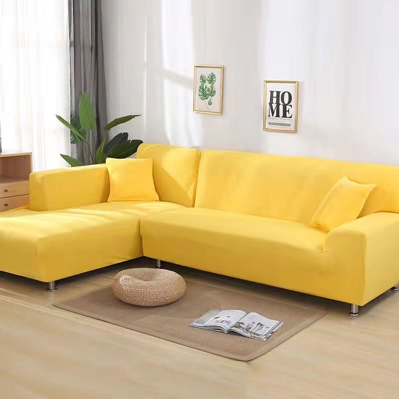 Sofa Slipcover | Stretch Velvet | Polyester Blend & Anti-Slip | Machine Washable