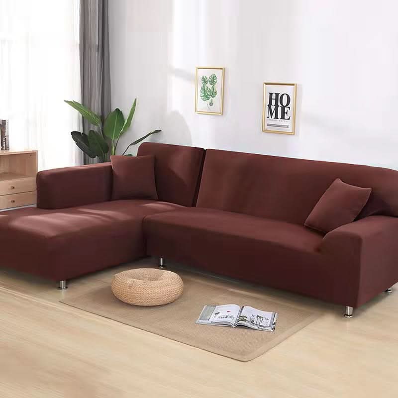 Sofa Slipcover | Stretch Velvet | Polyester Blend & Anti-Slip | Machine Washable