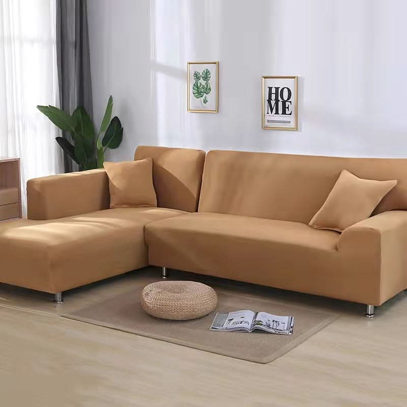Sofa Slipcover | Stretch Velvet | Polyester Blend & Anti-Slip | Machine Washable