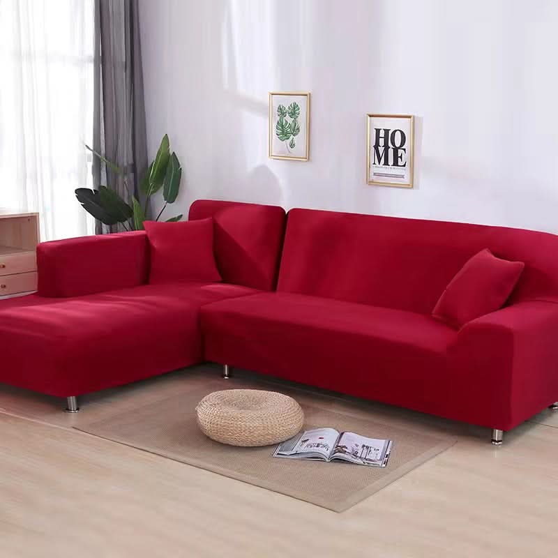 Sofa Slipcover | Stretch Velvet | Polyester Blend & Anti-Slip | Machine Washable