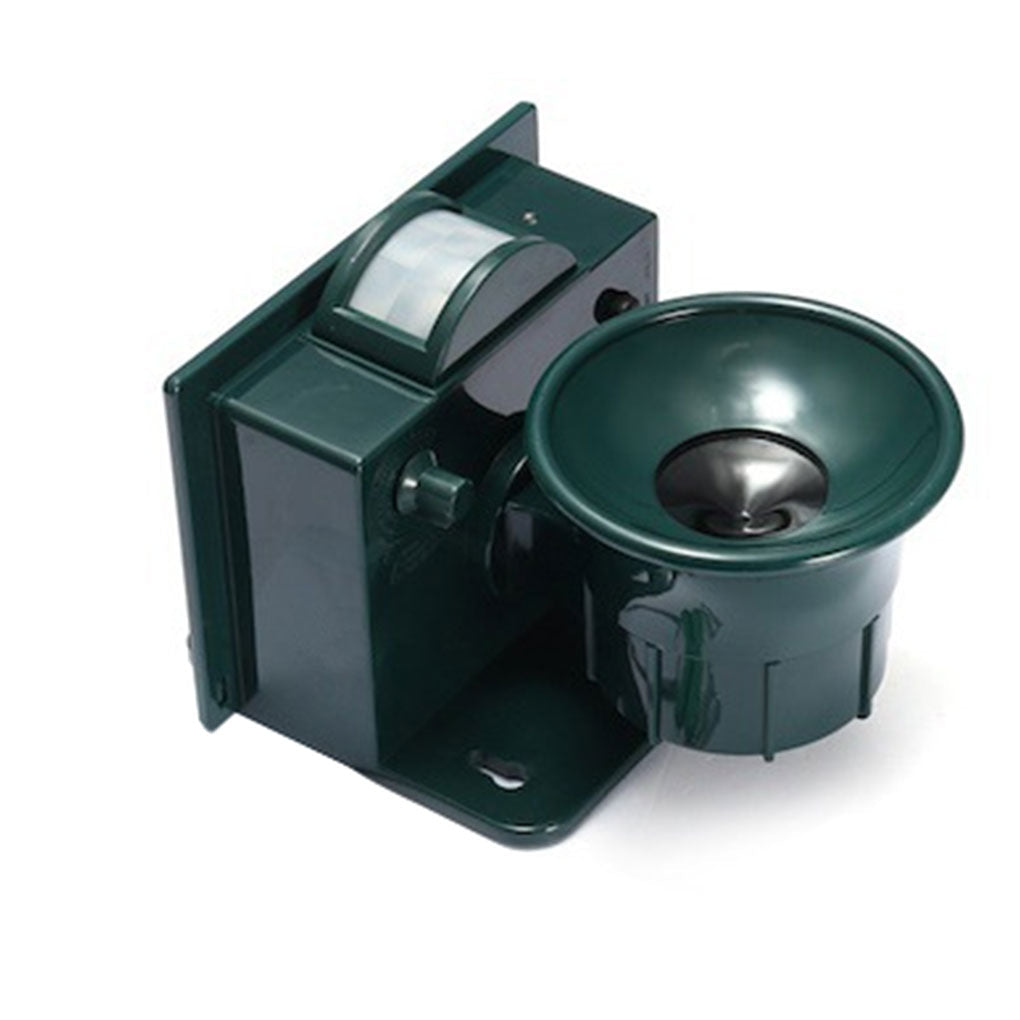 Solar Bird Repeller | Motion-Activated PIR Sensor | Predator Sound Deterrent