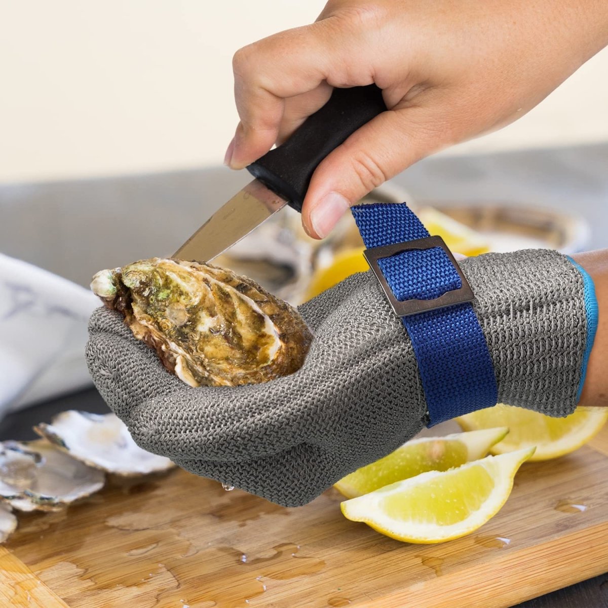 Stainless Steel Safety Gloves | High Cut Resistance | Ergonomic Mesh, Corrosion-Resistant