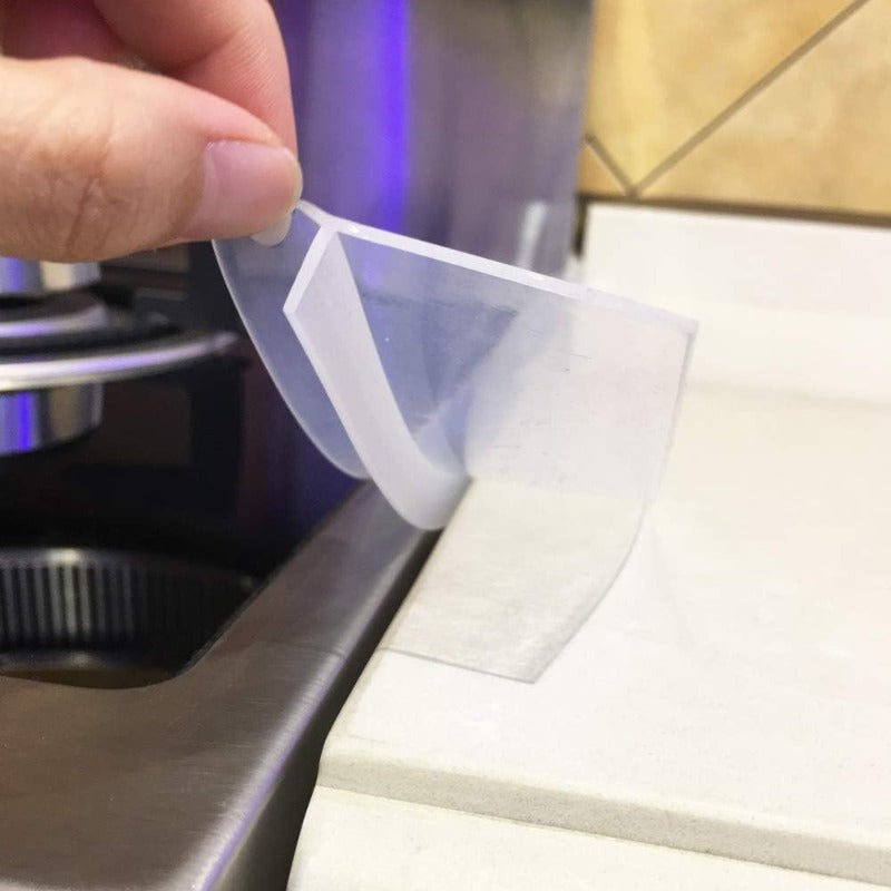 Stove Gap Cover | Deep-Insert T-Edge | Food-Grade Silicone & Heat-Resistant | Multi-Purpose Use