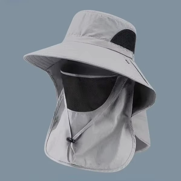 Sun Hat for Hiking & Fishing | UV Protection | Wide Brim & Detachable Neck Flap