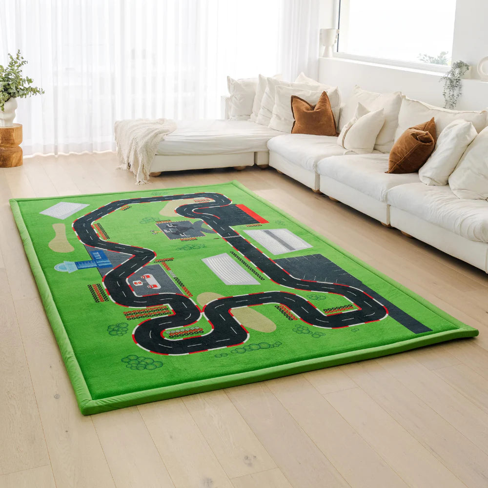 Tatami Mat for Kids & Pets | Ultra-Soft 35mm Cushioning | Stain-Resistant Soft-Touch Fabric