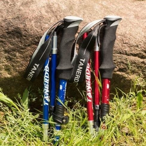 Telescopic Walking Poles | Foldable & Lightweight | Aluminium/Carbon | Travel-Ready