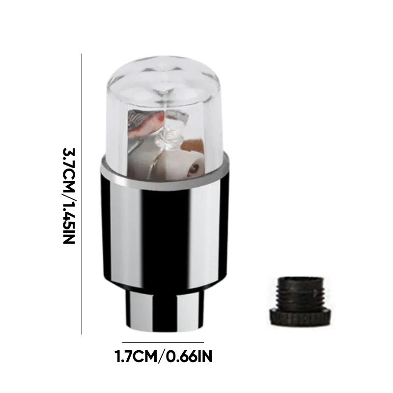 Tire Valve LED Caps | Motion-Activated LED | Waterproof & Rust-Resistant | Night Visibility