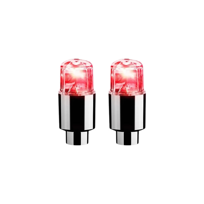 Tire Valve LED Caps | Motion-Activated LED | Waterproof & Rust-Resistant | Night Visibility
