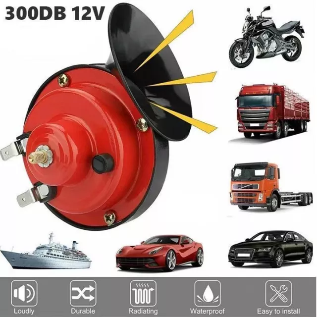 Train Horn for Cars & Trucks | Loud Train-Like Sound | 12-24V Compatible | Easy Installation
