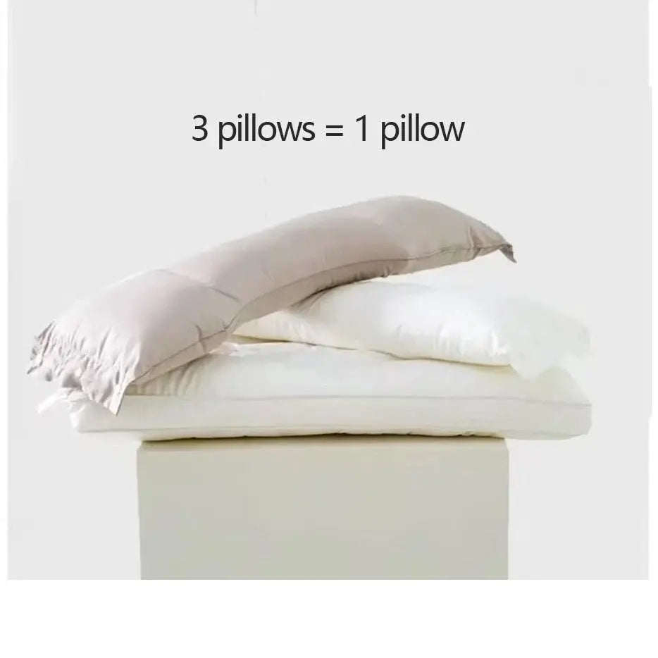 Travel Neck Pillow | Detachable Double-Layer Ergonomic Support | Adjustable Height & Breathable
