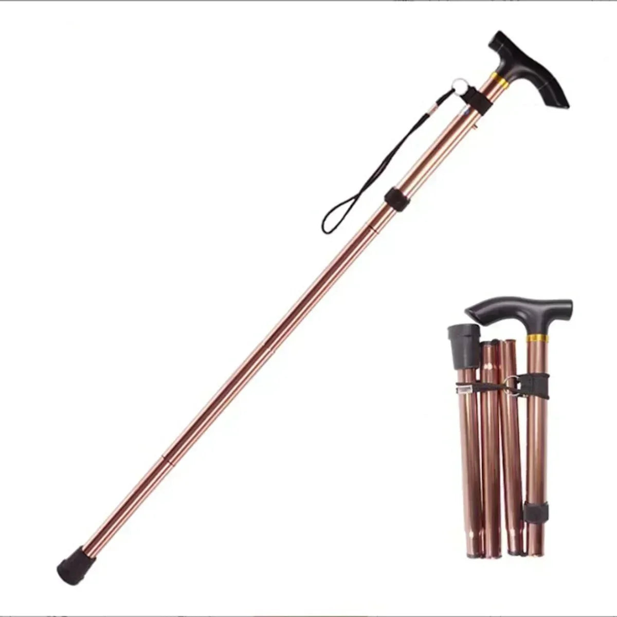 Trekking Pole | Adjustable 84-93 cm | Lightweight Aluminum | Compact & Portable