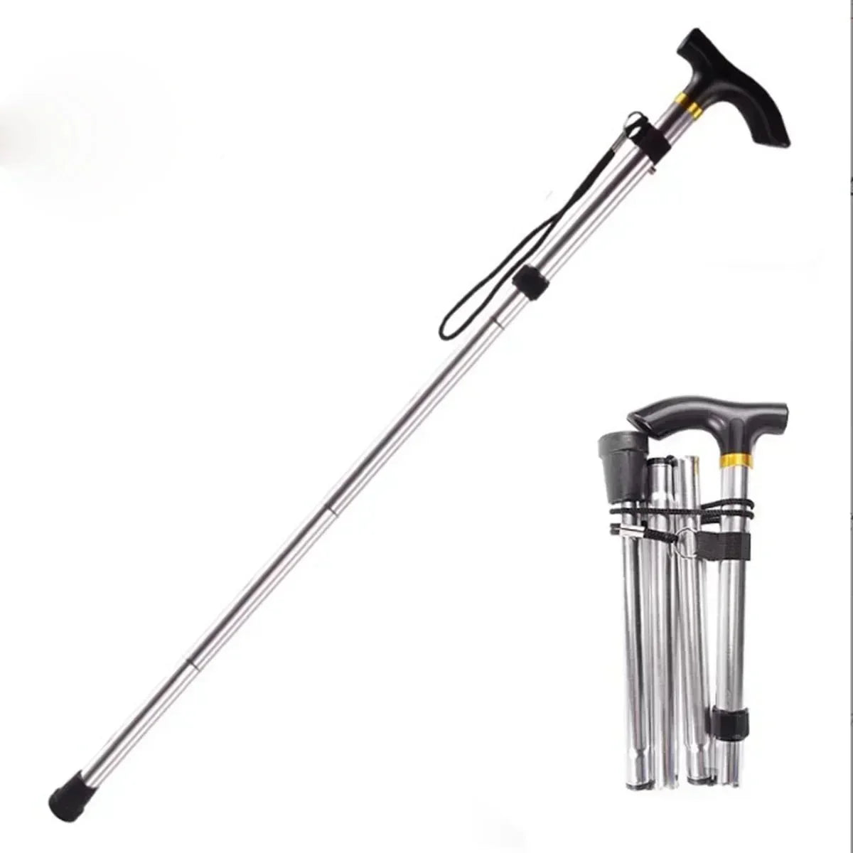 Trekking Pole | Adjustable 84-93 cm | Lightweight Aluminum | Compact & Portable