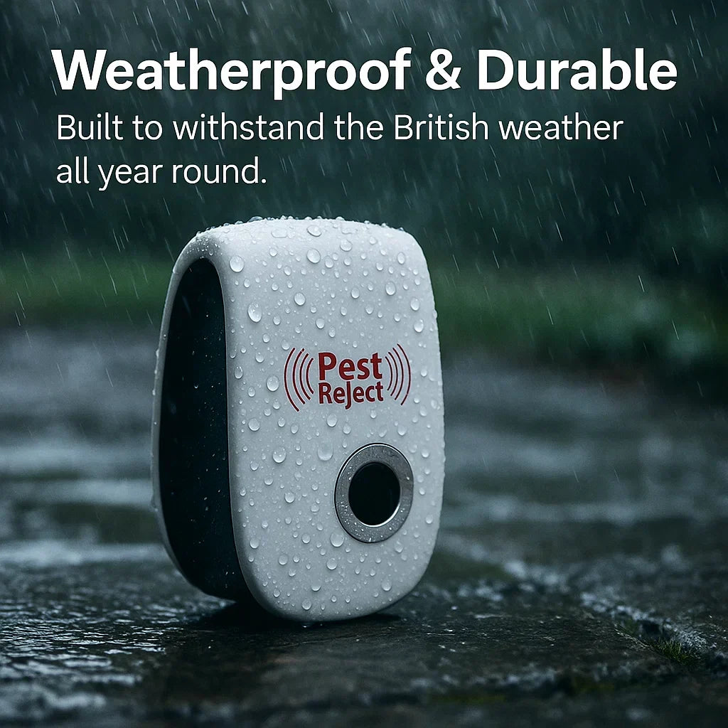 Ultrasonic Pest Repeller for Garden | Smart Frequency Cycling | Up to 800 sq ft | Pet-Safe