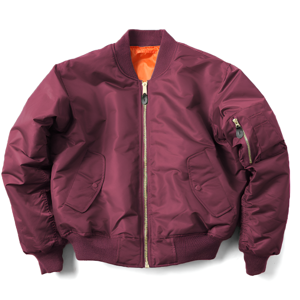 Unisex Bomber Jacket | Classic Design with Ribbed Trim | Wind-Resistant Shell & Smooth Lining
