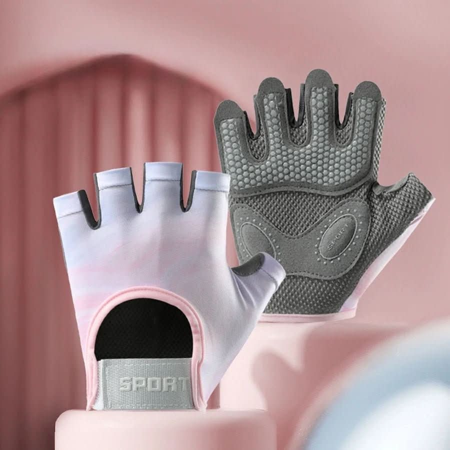 Unisex Fitness Gloves | Breathable Half-Finger Design | Reinforced Grip, Comfortable Fit