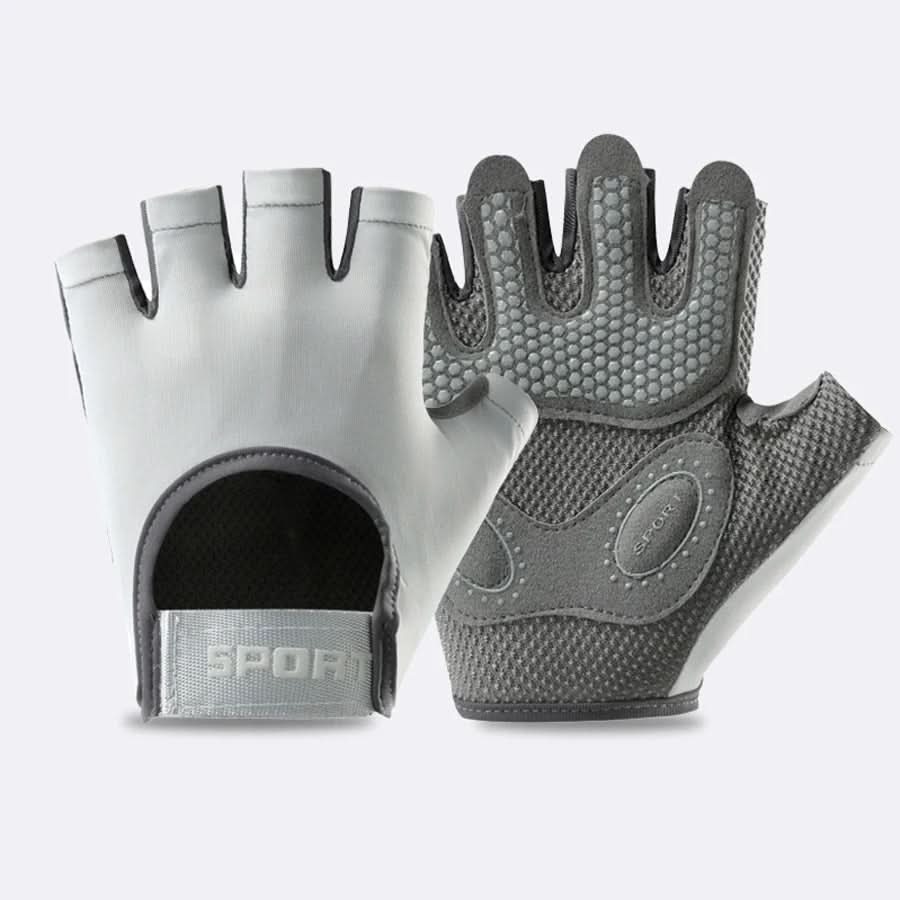 Unisex Fitness Gloves | Breathable Half-Finger Design | Reinforced Grip, Comfortable Fit
