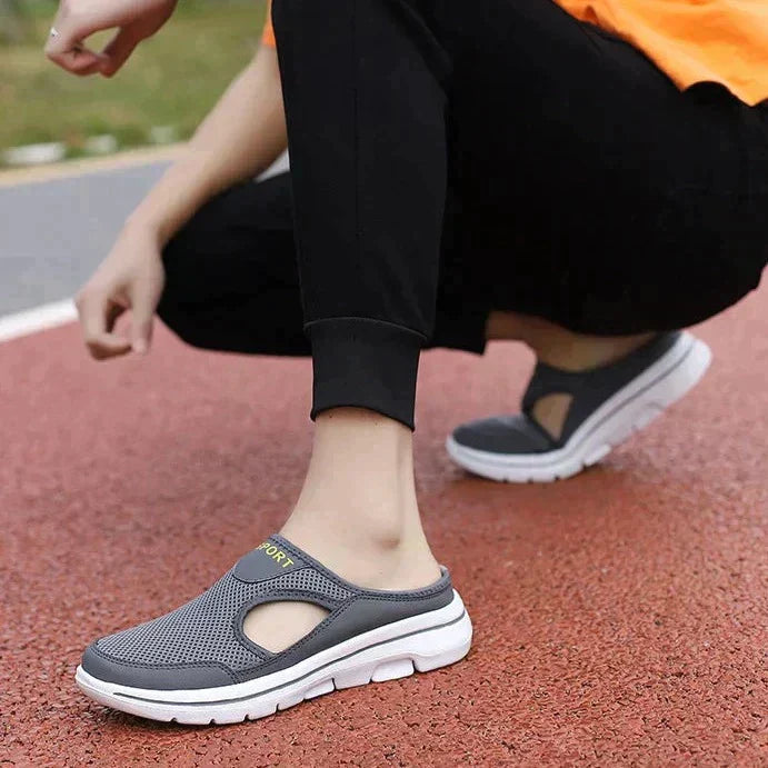 Unisex Slip-On Shoes | Orthopedic Cushioned Footbed | Breathable Mesh Upper | All-Day Comfort