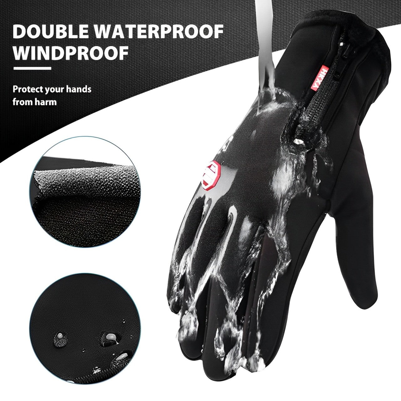 Unisex Winter Cycling Gloves | Windproof Thermal Lining | Touchscreen Compatible & Ergonomic Grip