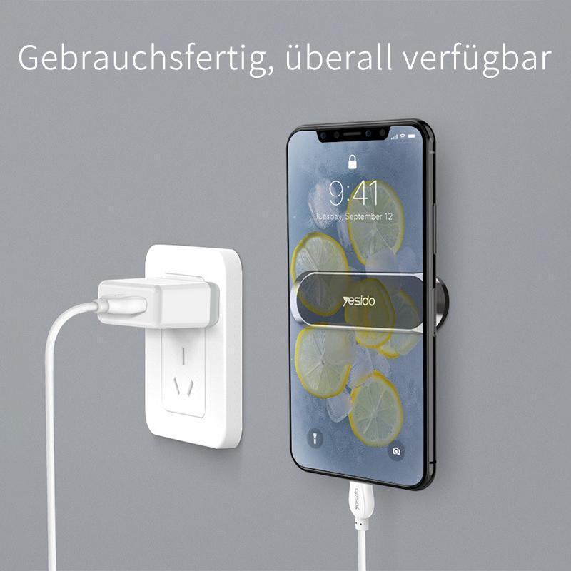 Universal Magnetic Phone Holder | Mount-Free Nano Adhesive | Soft Silicone Surface | 360° Rotation