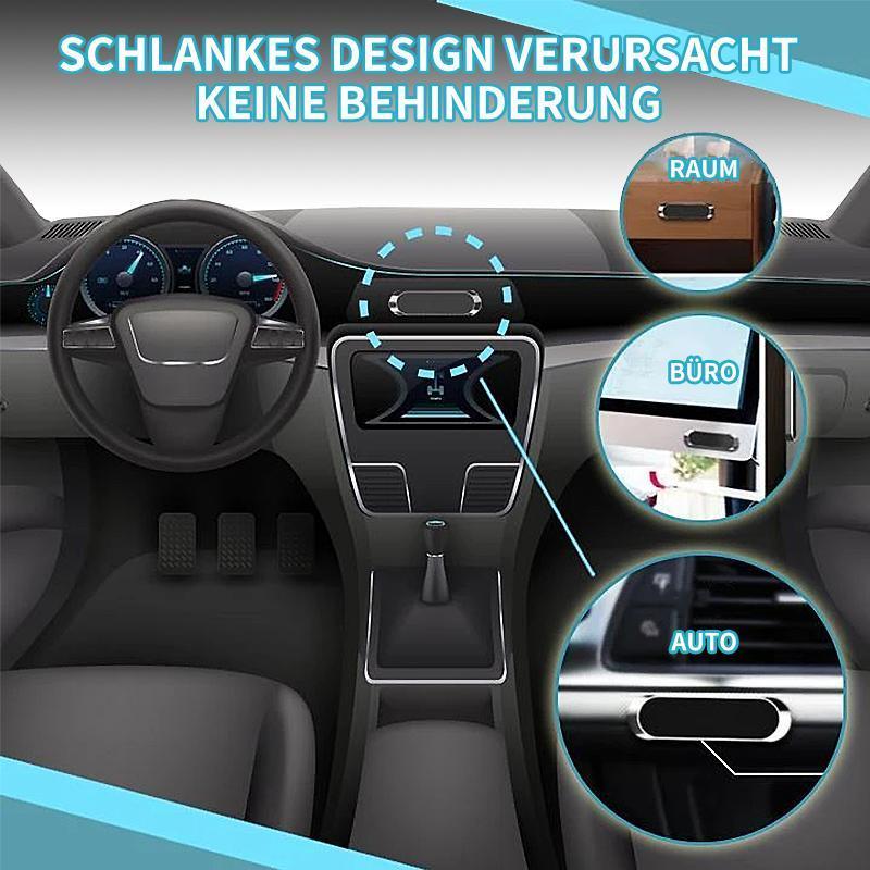 Universal Magnetic Phone Holder | Mount-Free Nano Adhesive | Soft Silicone Surface | 360° Rotation